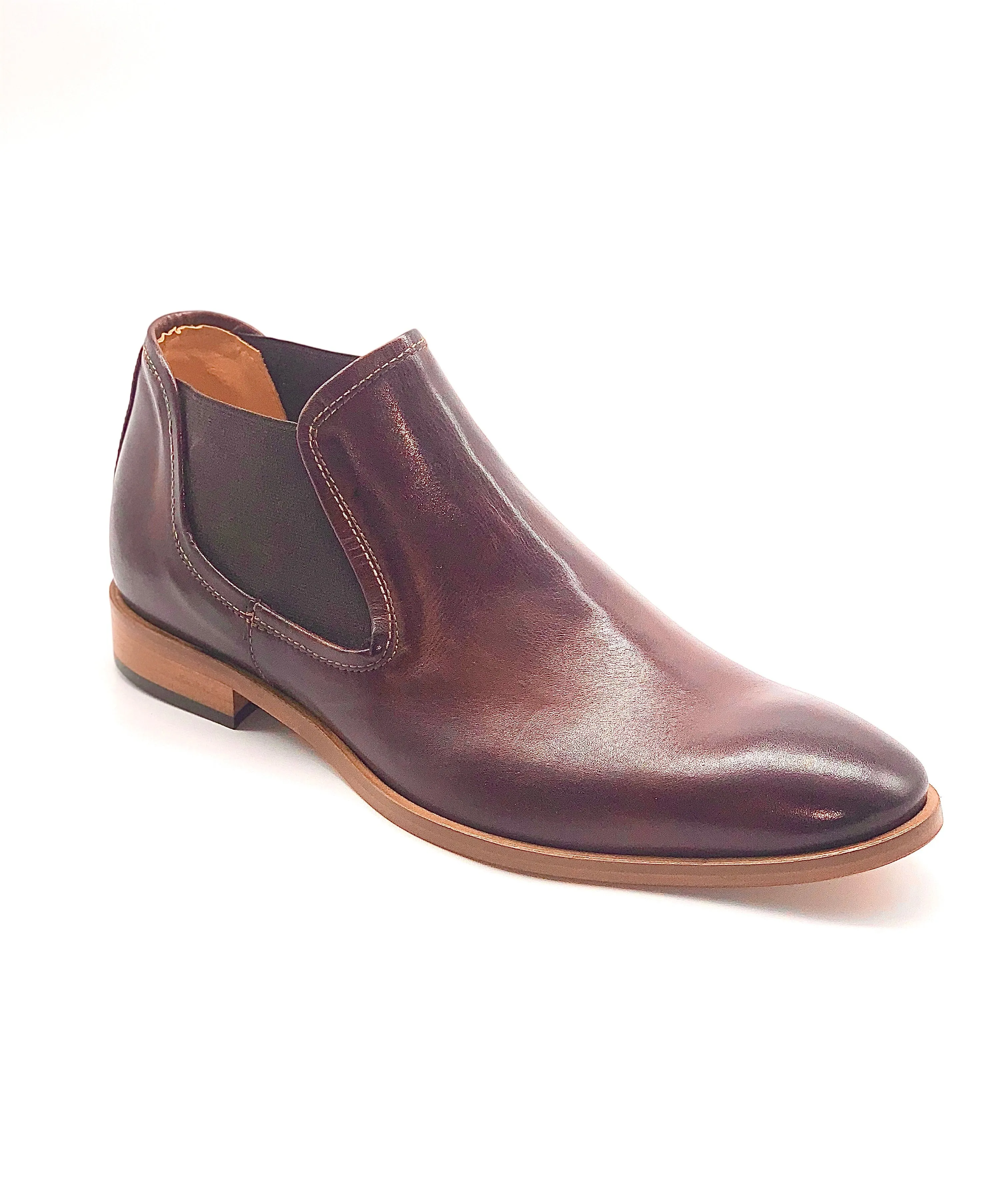 3651 Men's Italian brandy Leather Boots