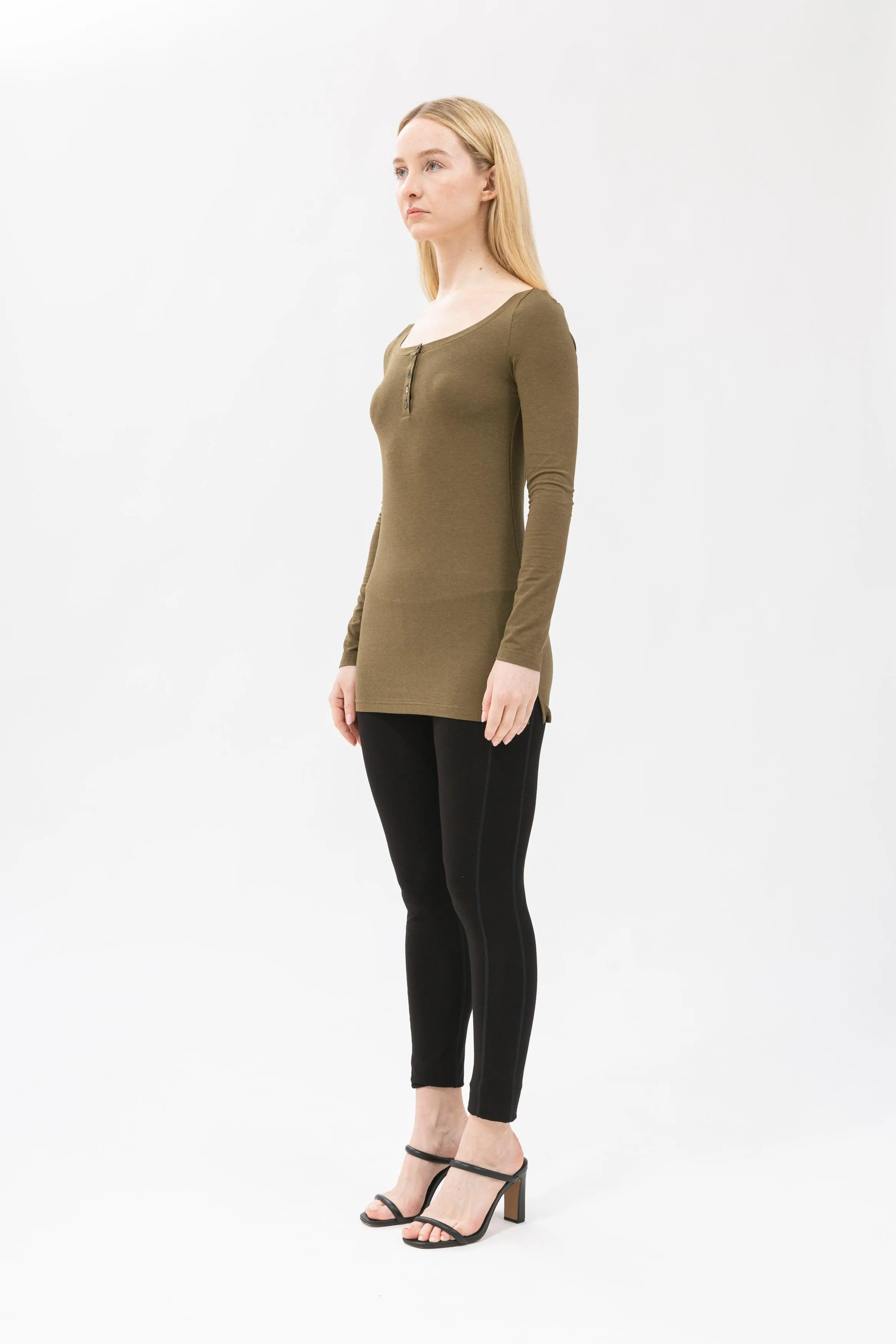 Bamboo Long Sleeve Henley