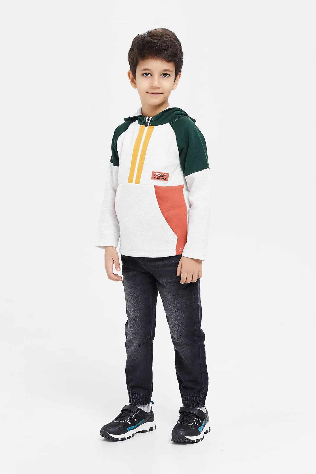 Boys Assorted Hooded Sweatshirt