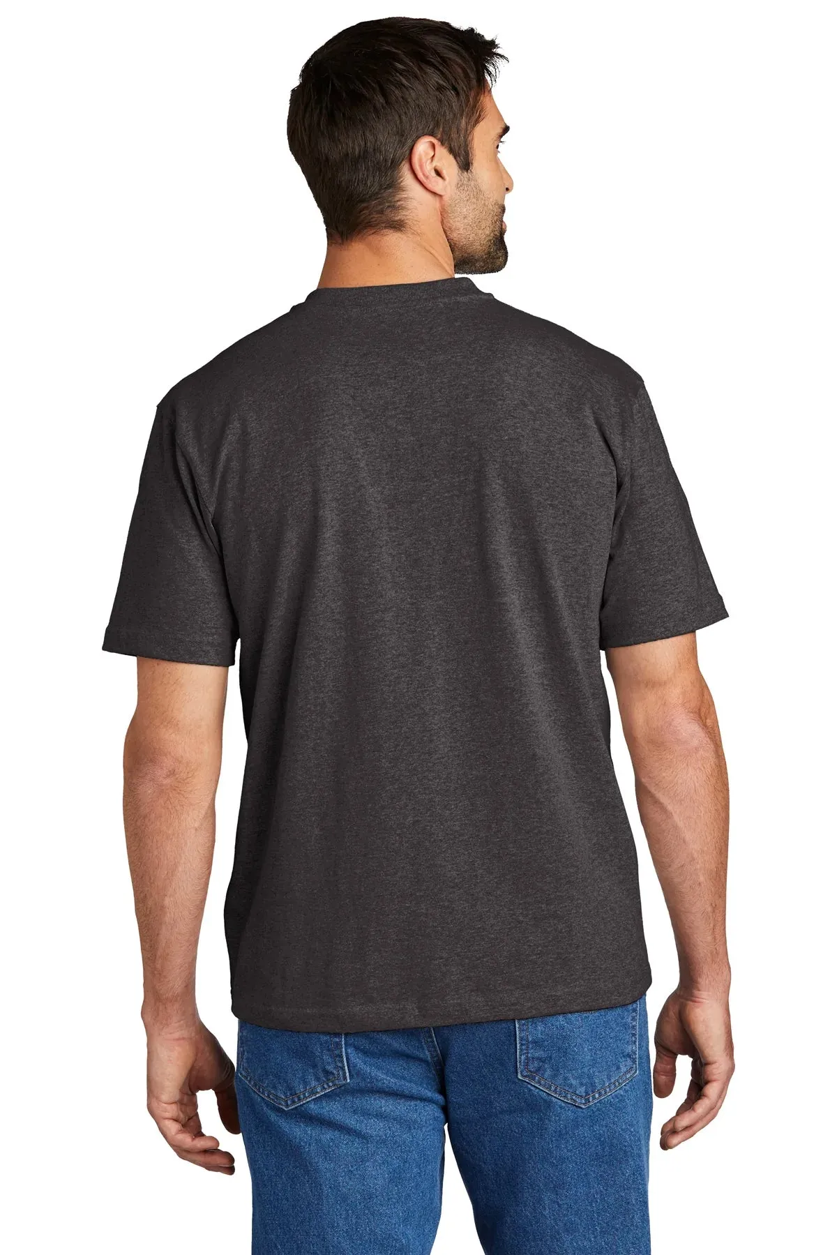 Carhartt Henley Custom T-Shirts, Carbon Heather