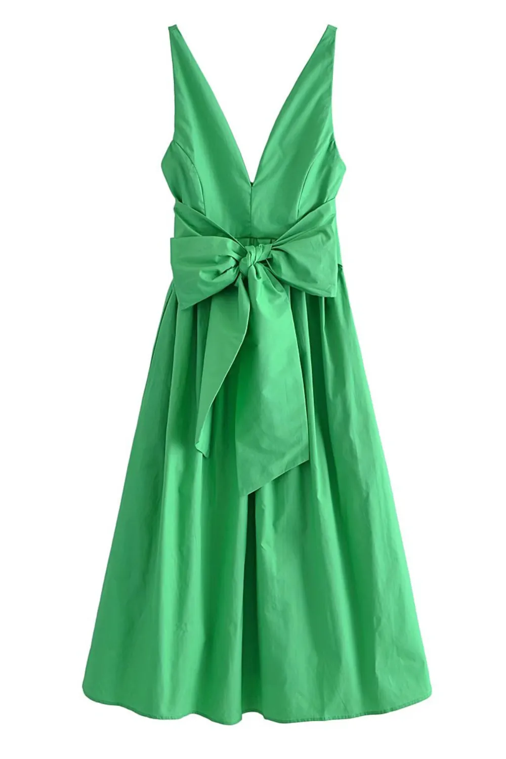 'Davina' Sleeveless Bow-Knot Backless Dress (3 Colors)