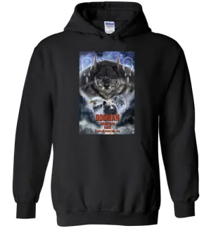 Dogman Encounters Pathfinder Collection Hooded Sweatshirt (design 2, with straight border)