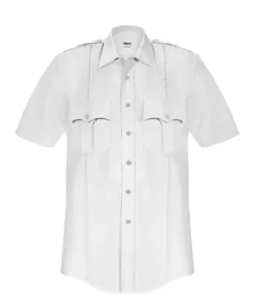 Elbeco Men's Paragon Plus Short Sleeve Poplin Shirt