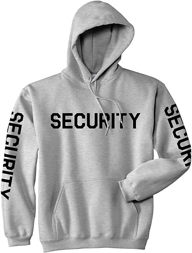 Event Security Uniform Mens Pullover Hoodie Sweatshirt