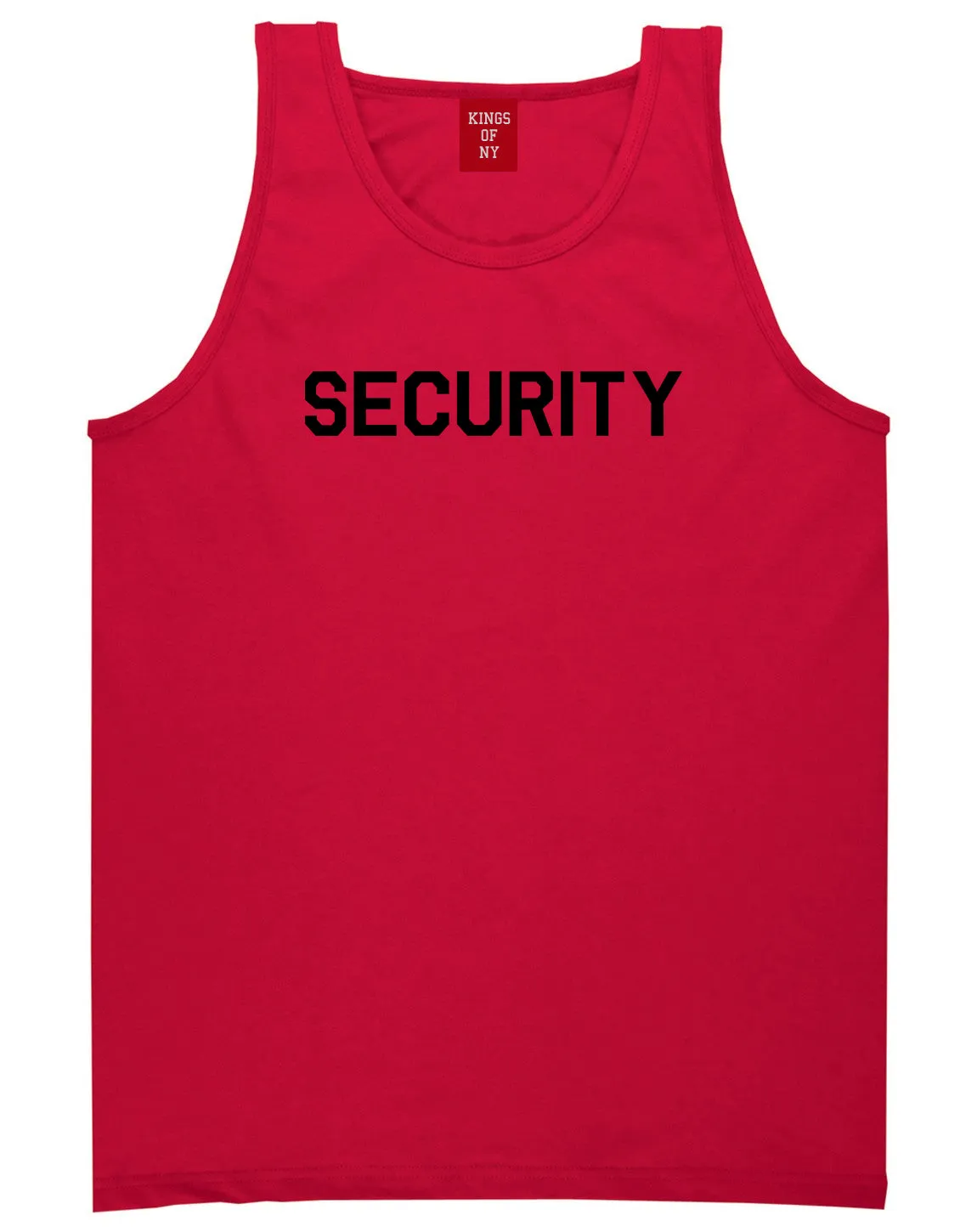 Event Security Uniform Mens Tank Top Shirt