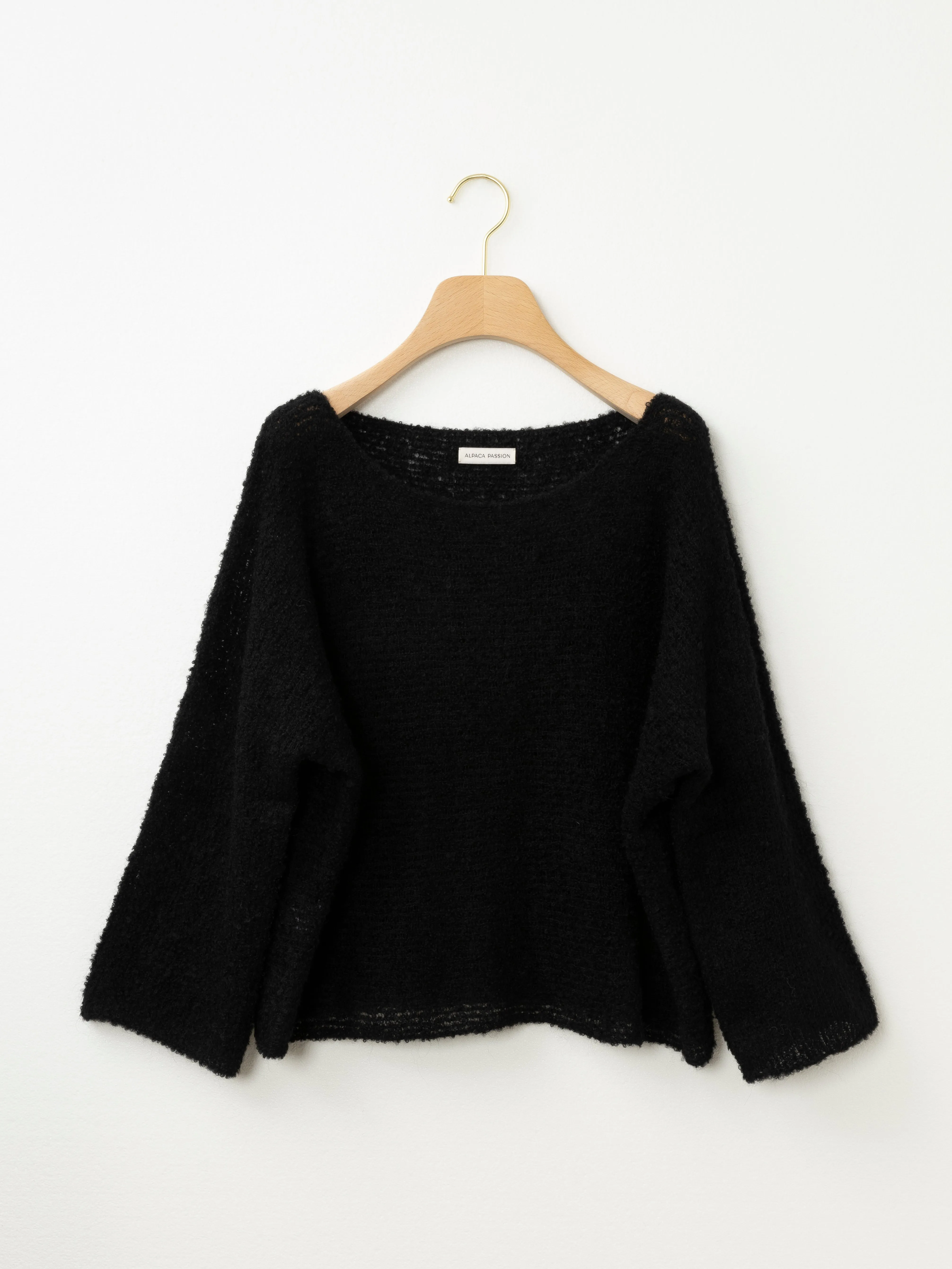 Fine Knit Boatneck Top