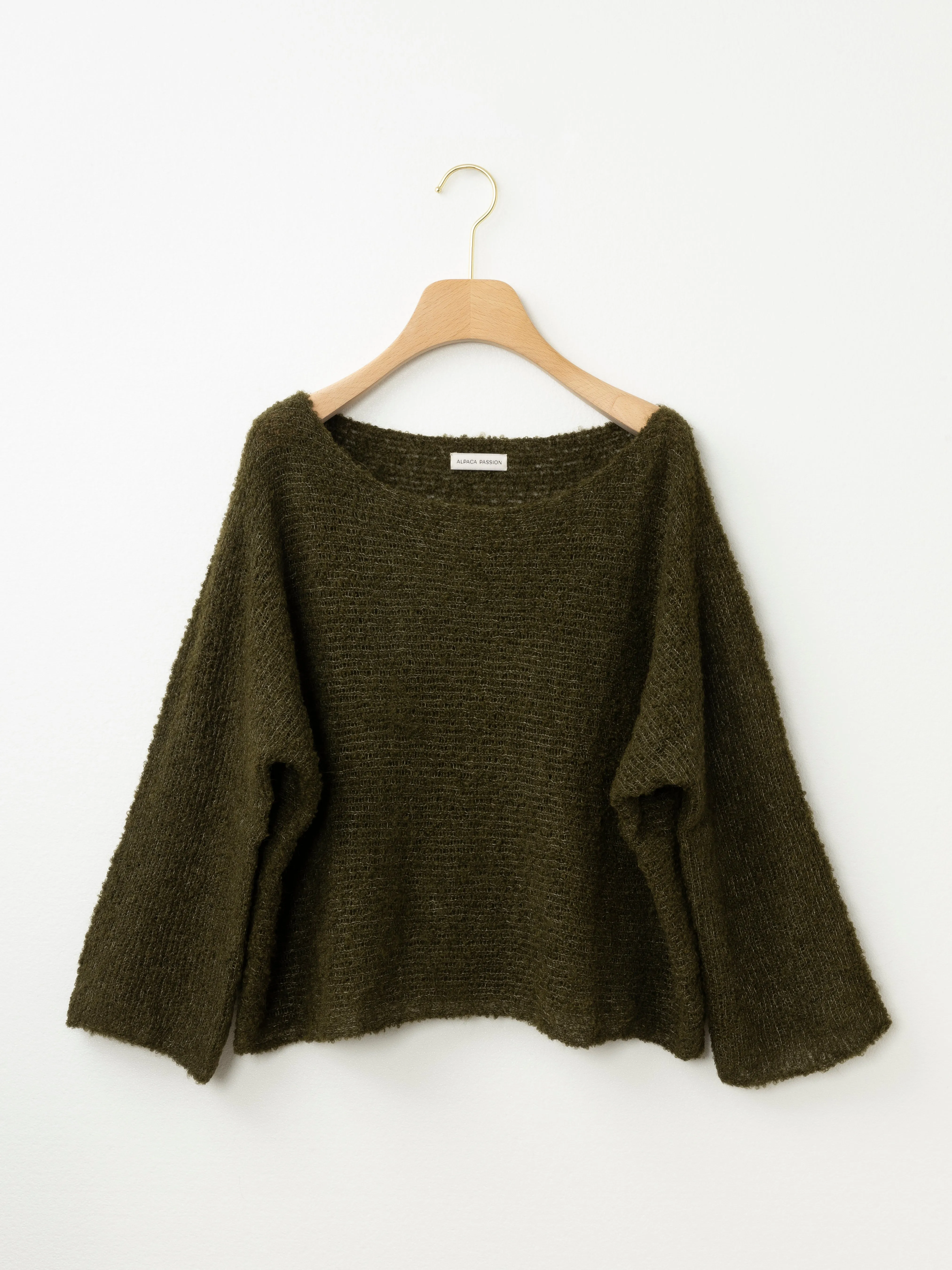 Fine Knit Boatneck Top