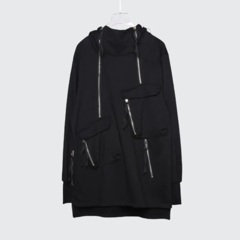 Hooded Sweatshirts With Zipper