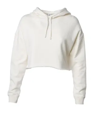 Independent Trading Co. Women's Lightweight Cropped Hooded Sweatshirt