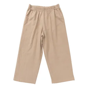 Jersey Solid Pants- Sand