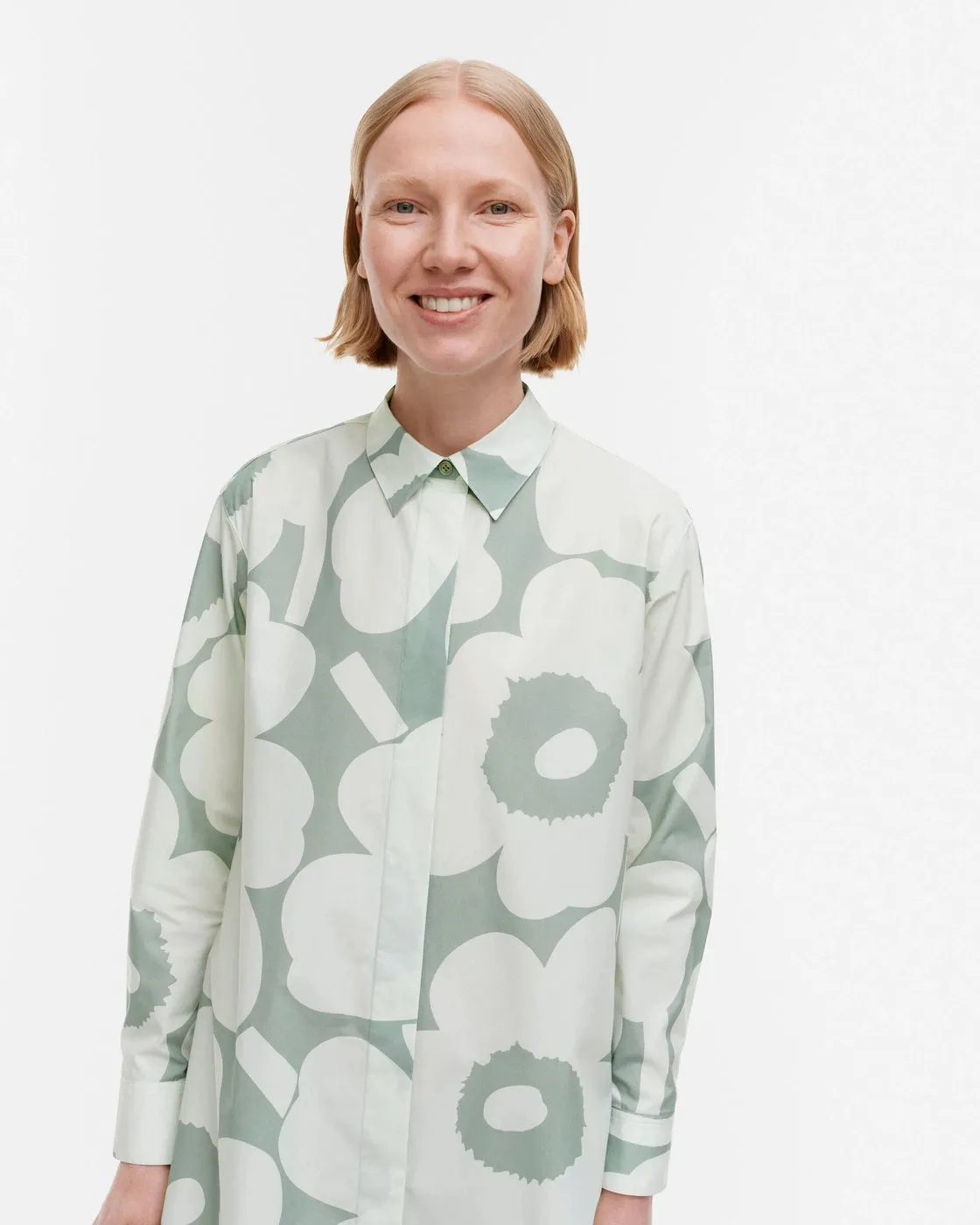 Marimekko Runoelma Unikko Cotton Dress