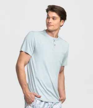 Max Comfort Henley SS - Salty Air