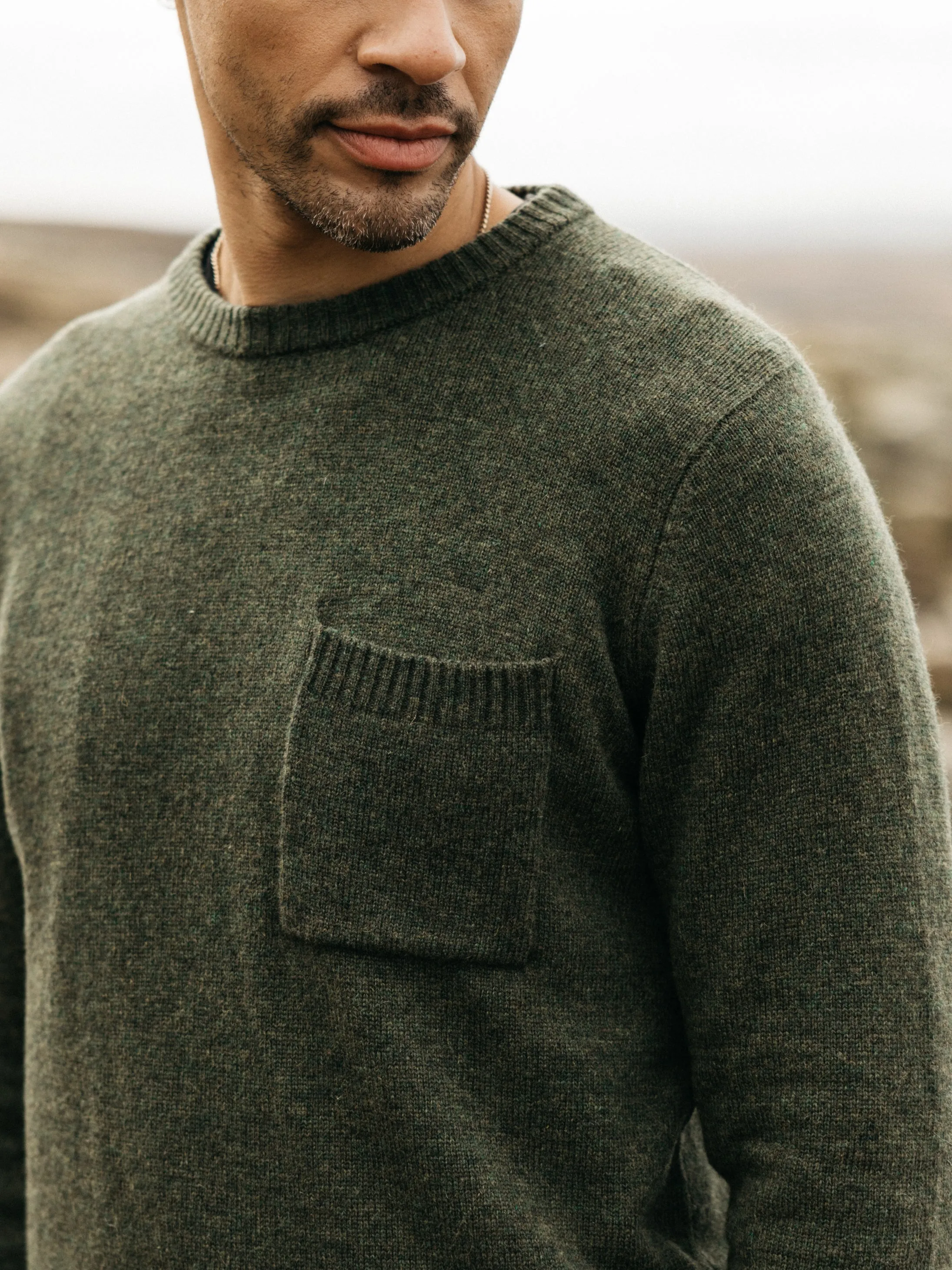 Men's Cavan Pocket Knit Jumper