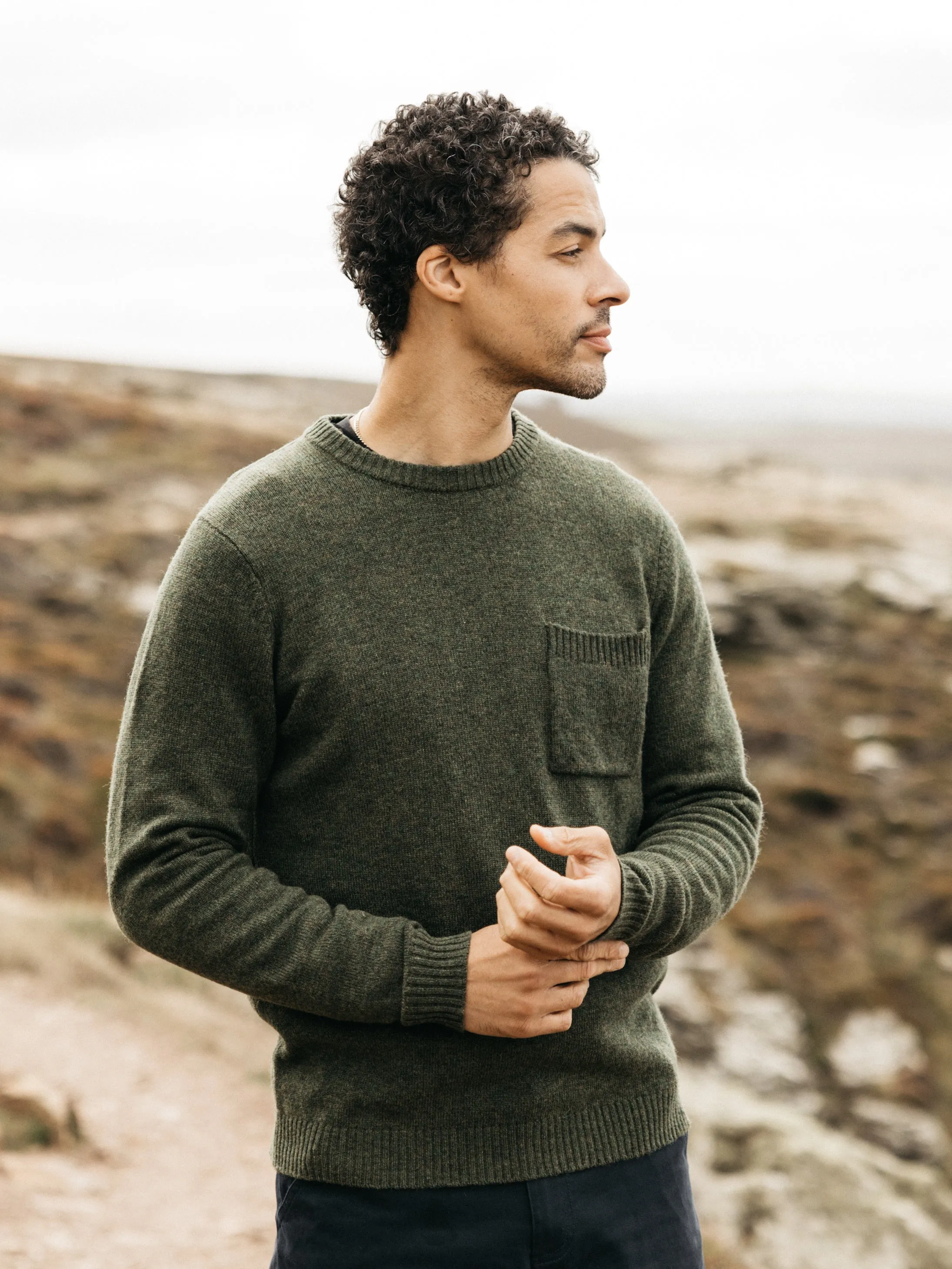 Men's Cavan Pocket Knit Jumper