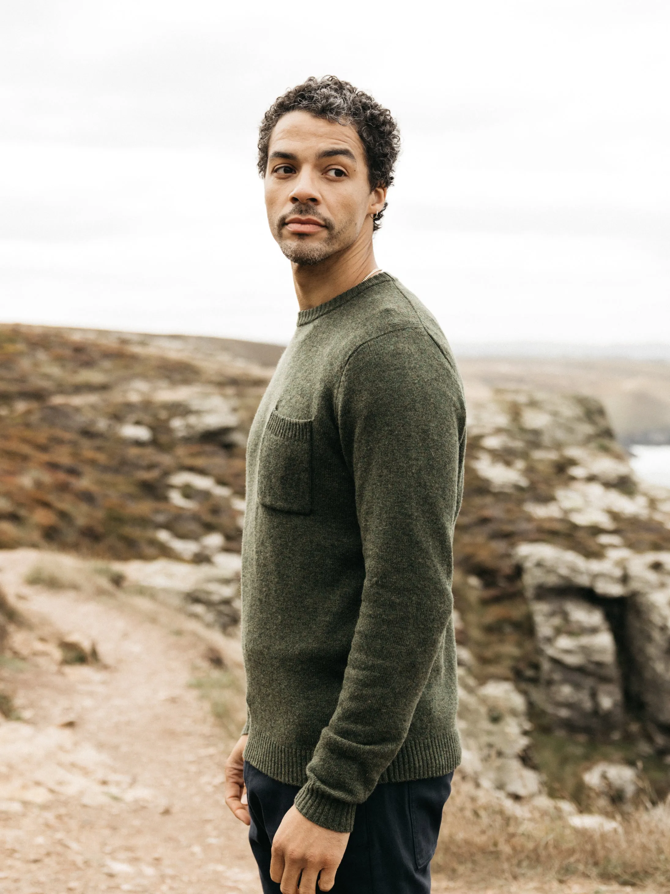 Men's Cavan Pocket Knit Jumper