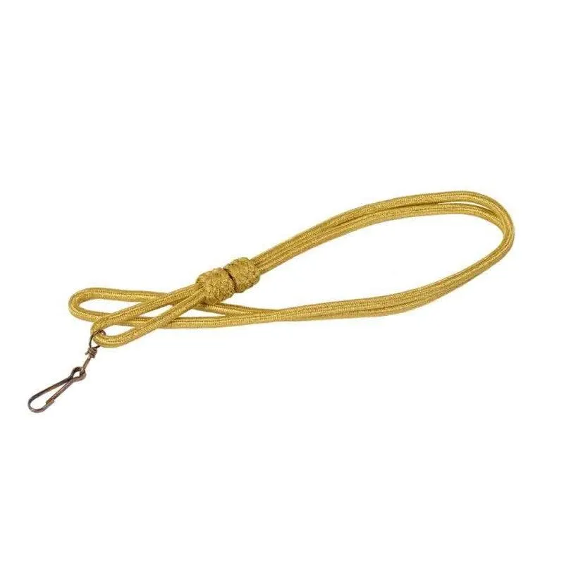 Military Uniform Mylar Golden Whistle Cord