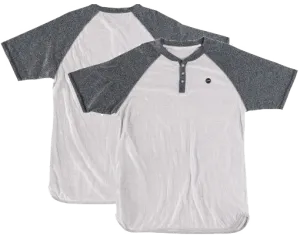 RDS Sidetrack Raglan, Heather Grey Dark Heather