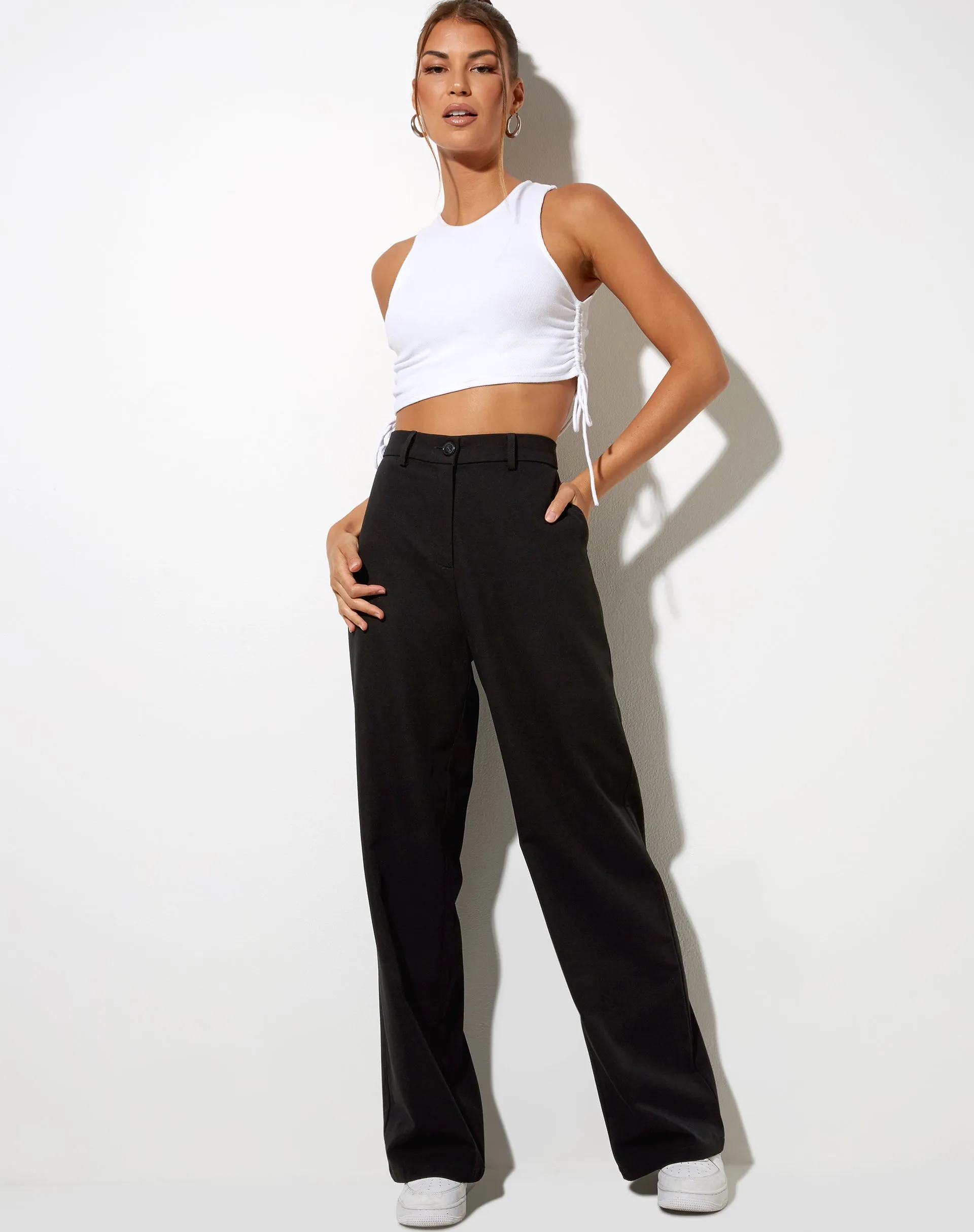 Sakila Trouser in Tailoring Black