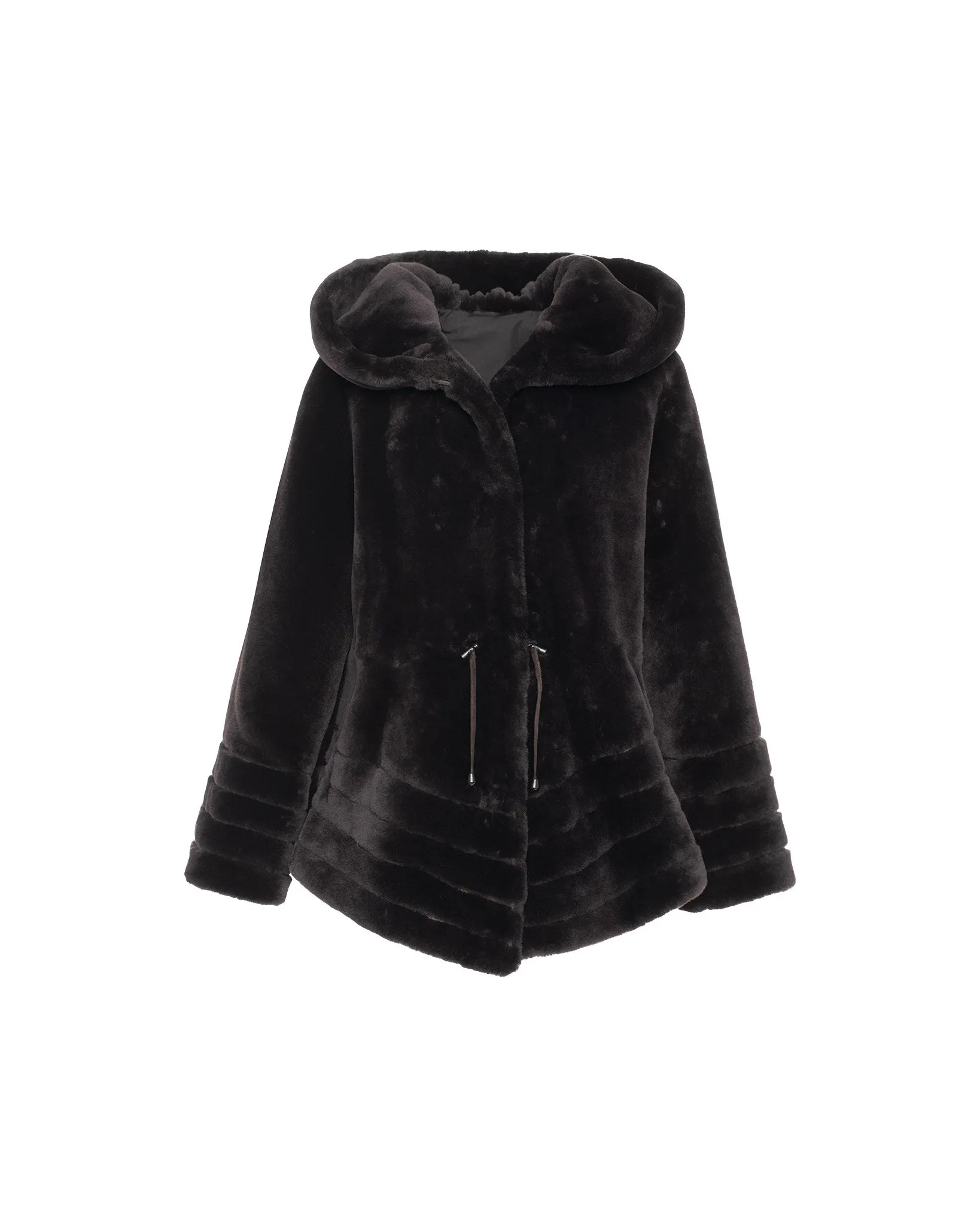 Select Shearling Lamb Jacket Reversible To Taffeta