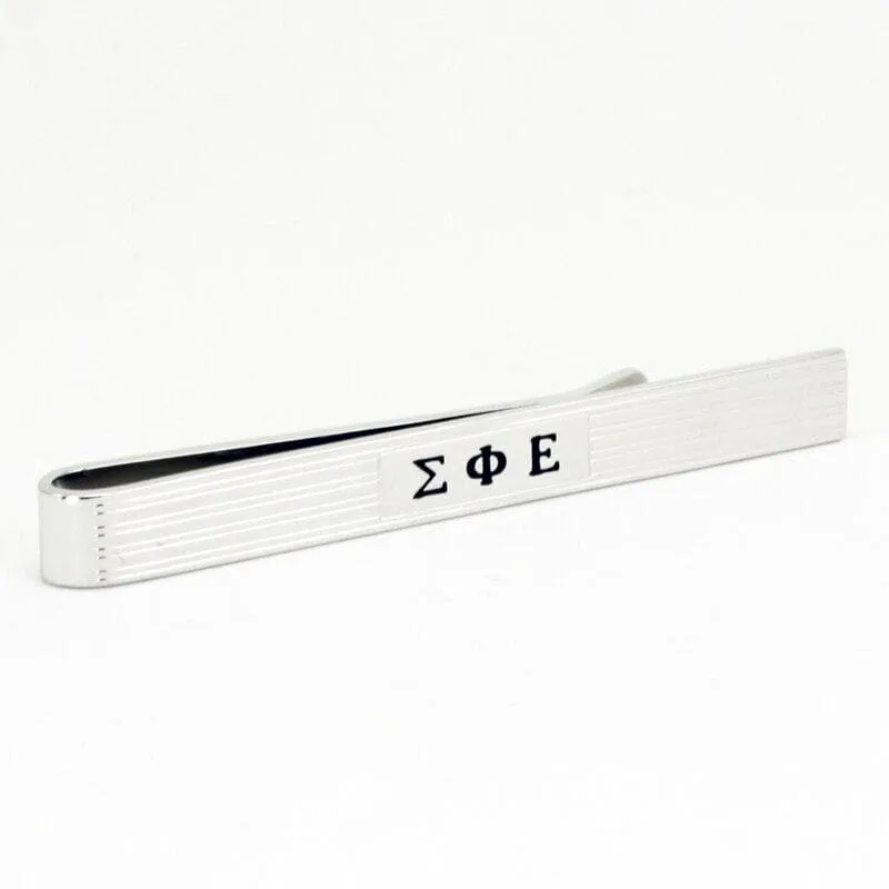 SigEp Silver Tie Clip Bar