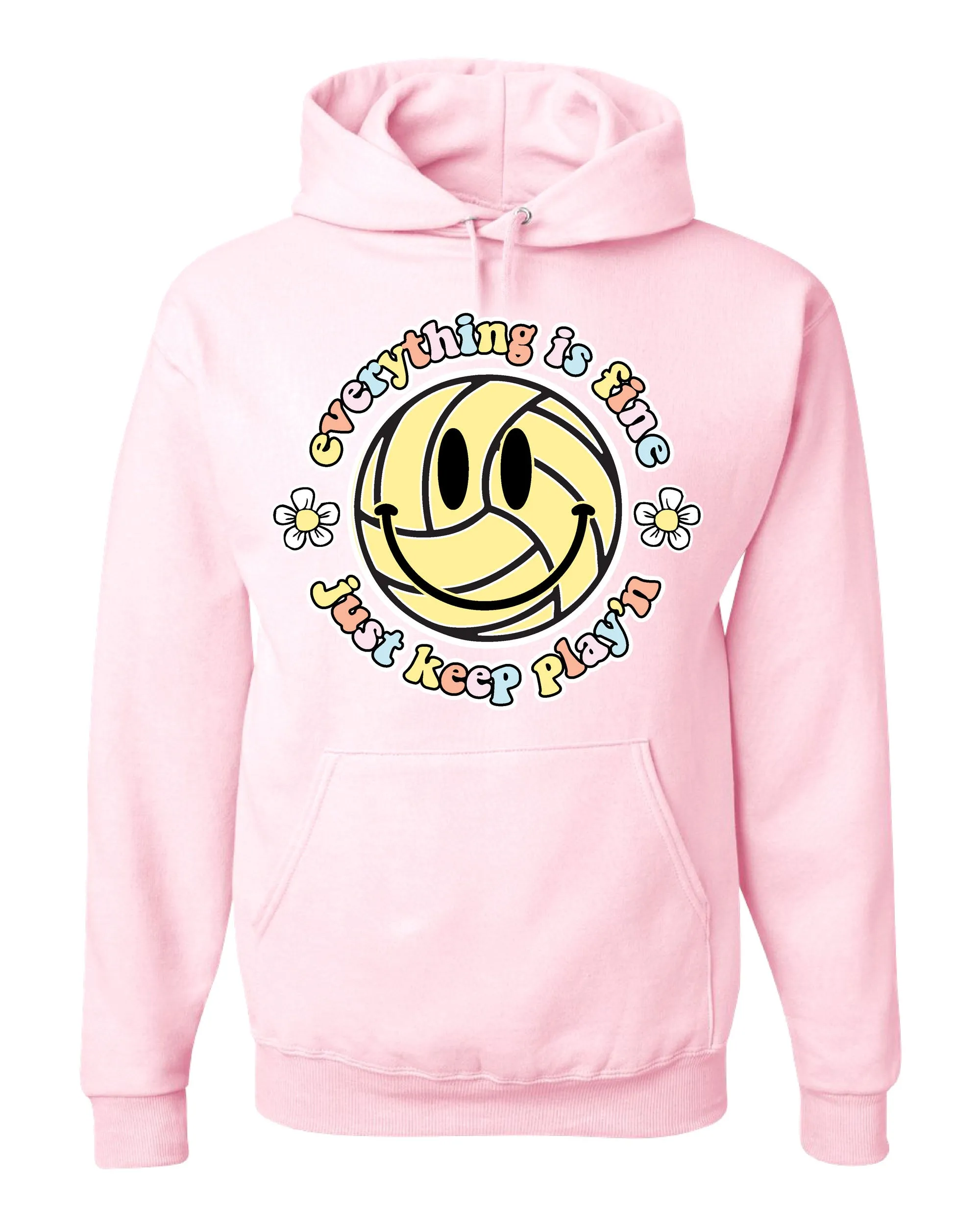 SMILE Volleyball Hooded Sweatshirt