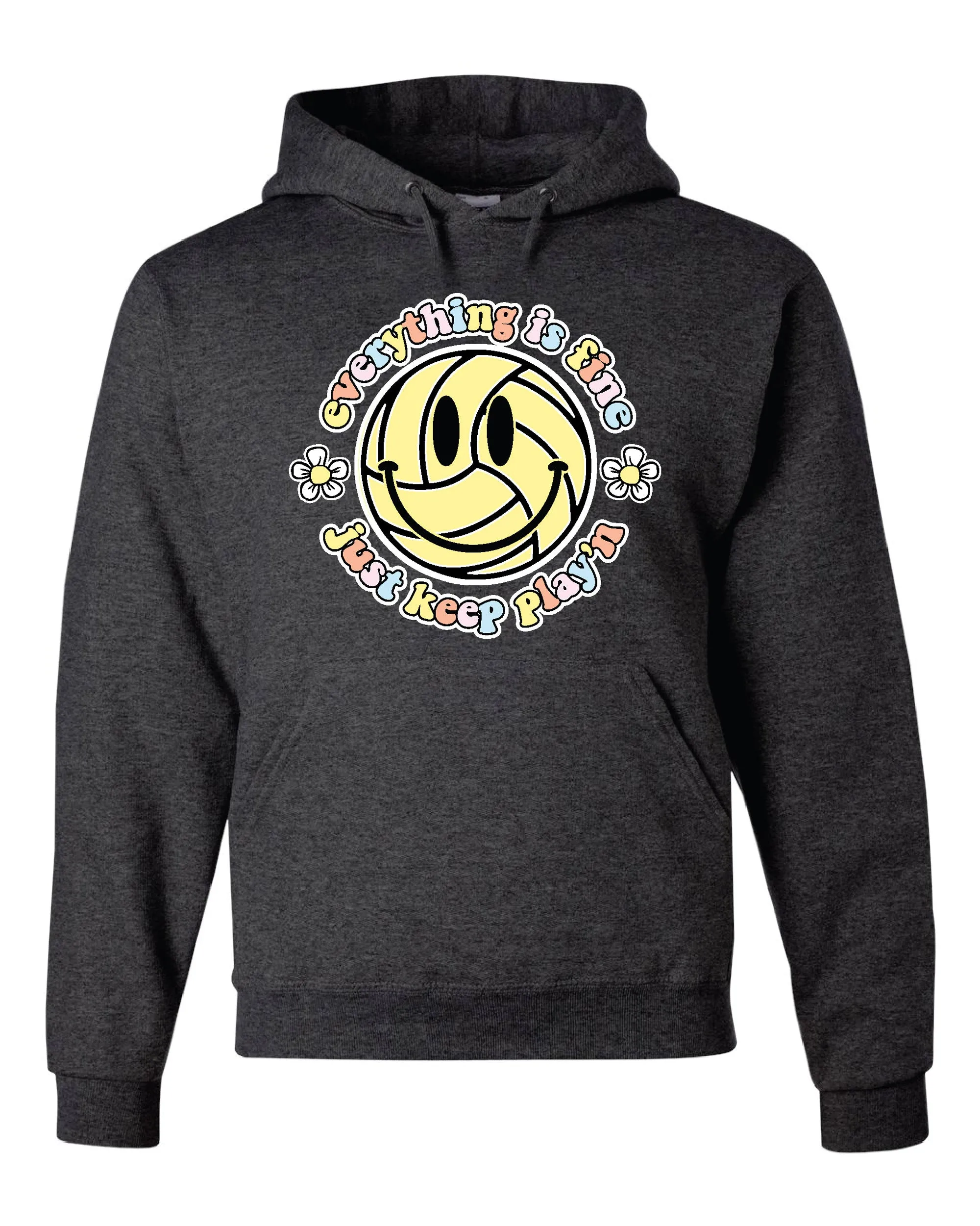 SMILE Volleyball Hooded Sweatshirt