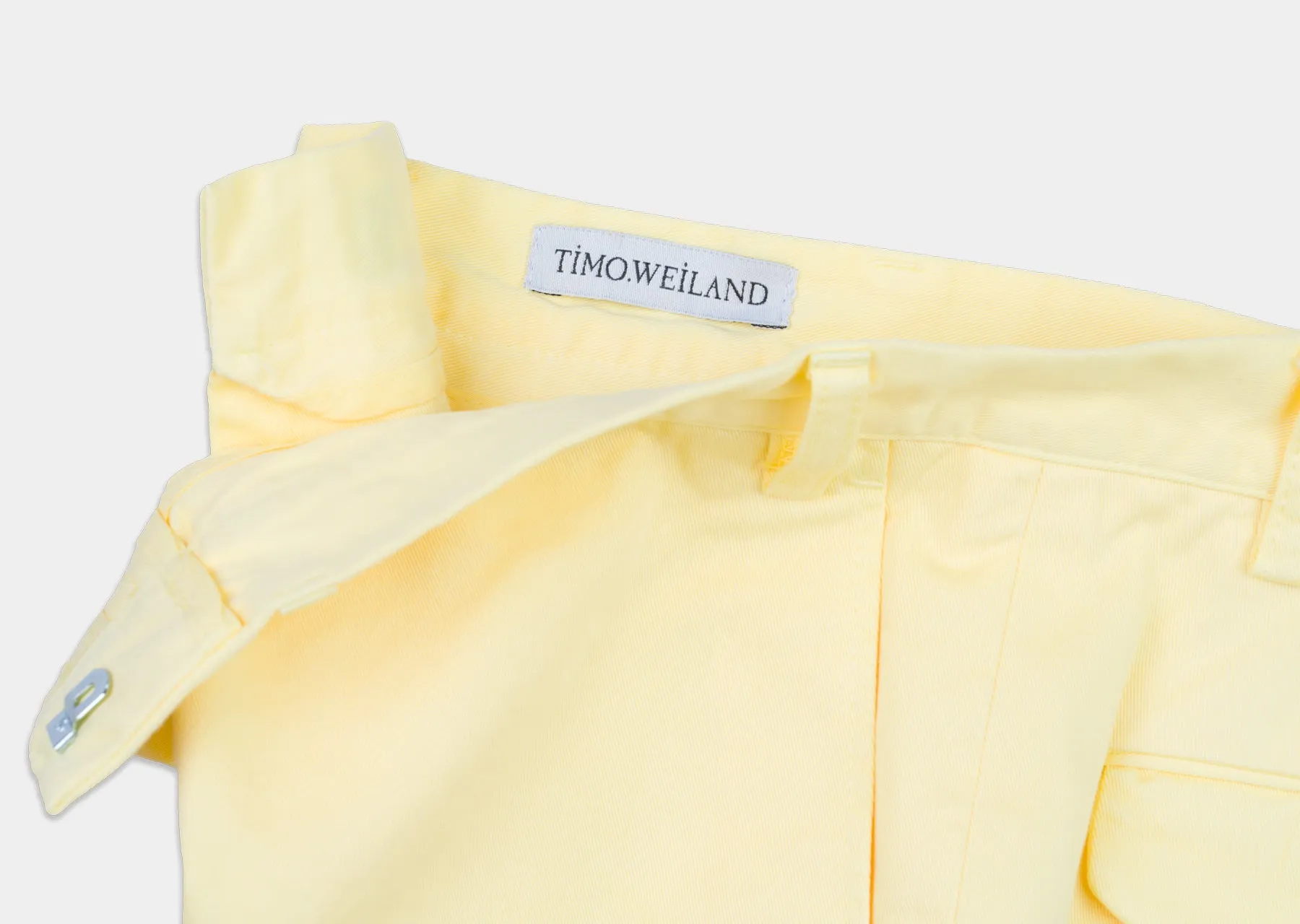 Straight Leg Mellow Yellow Pant