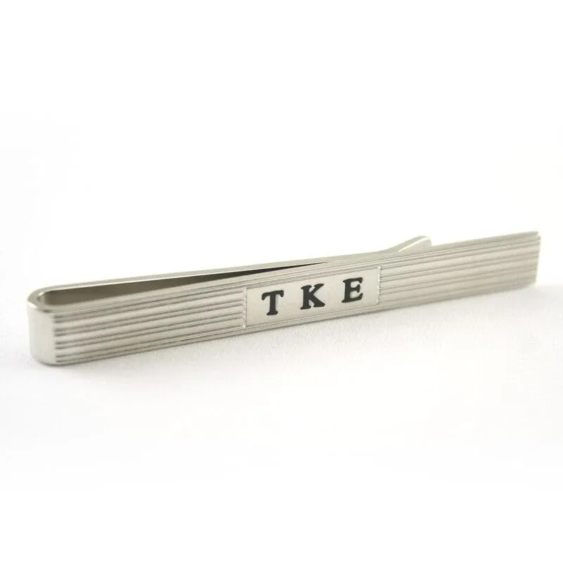 Tau Kappa Epsilon Silver Tie Clip Bar