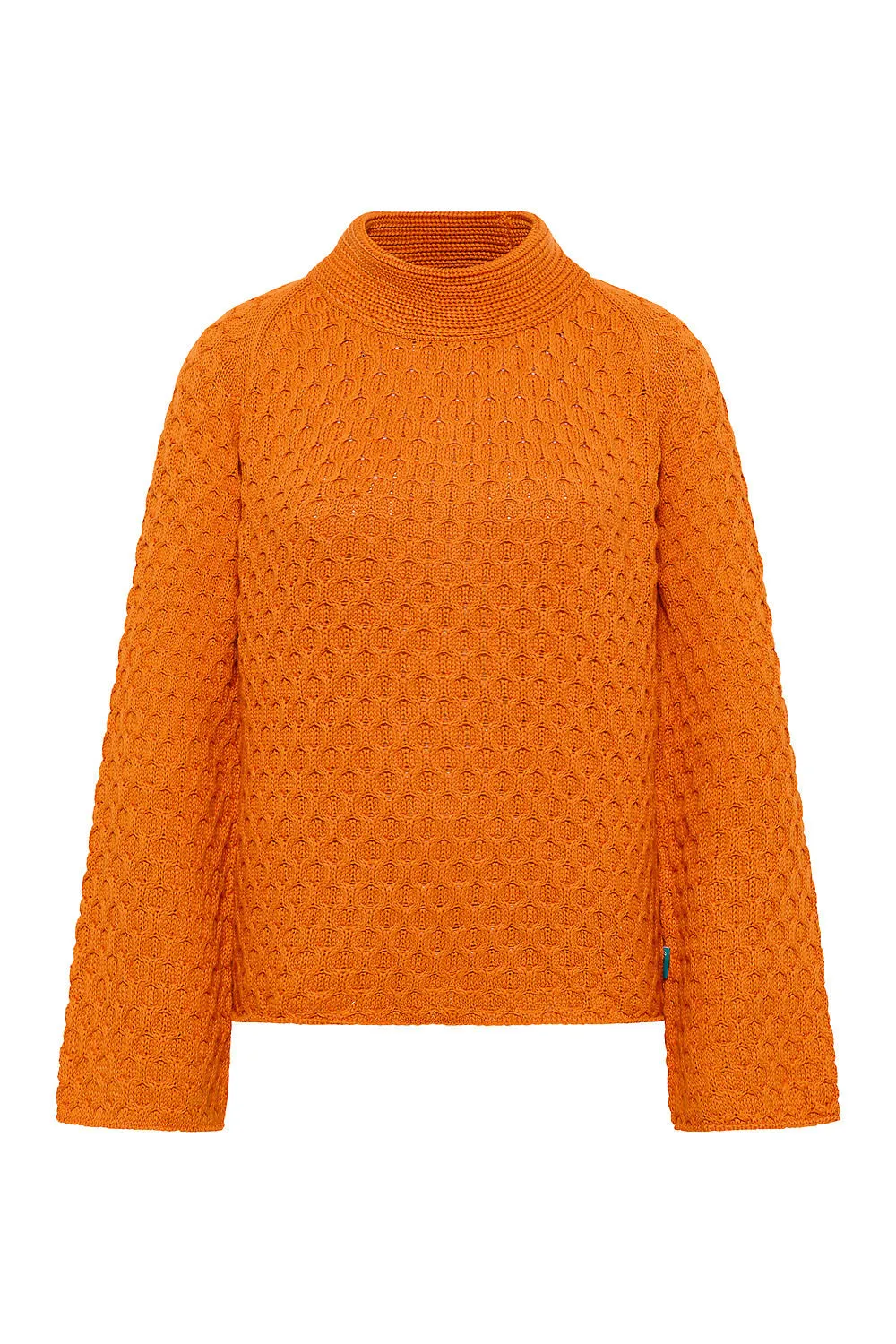 Tranquillo Dark Peach Organic Cotton Chunky Jumper