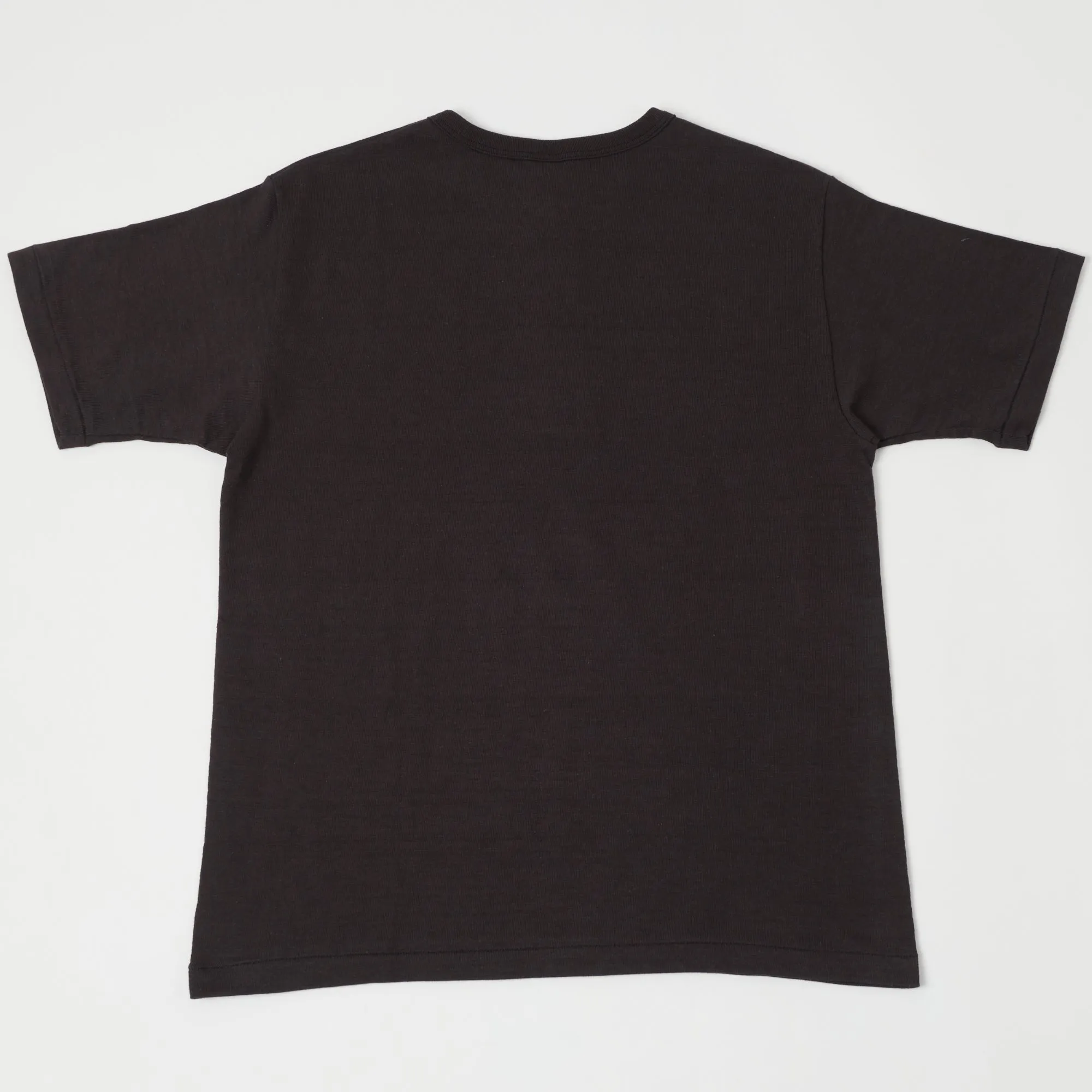 Warehouse & Co 4601 S/S Henley - Black