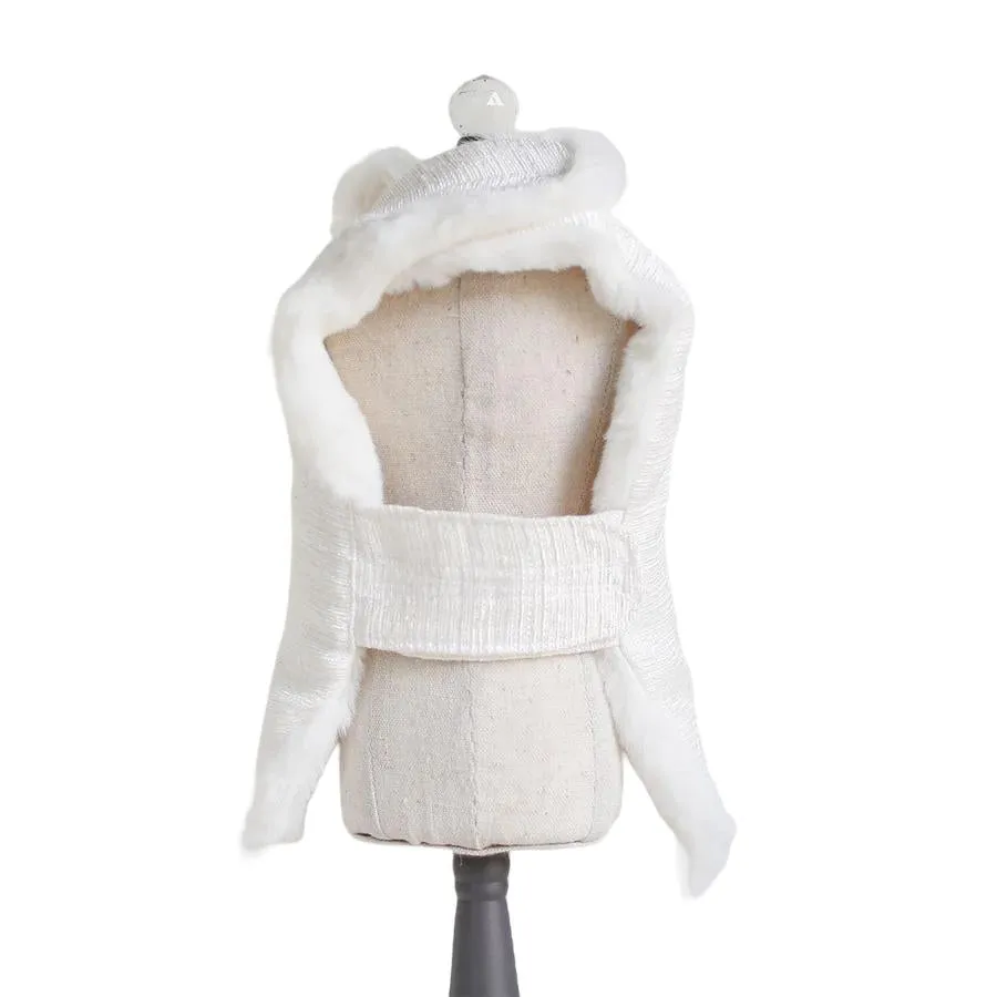 Zha Zha Dog Coat Ivory